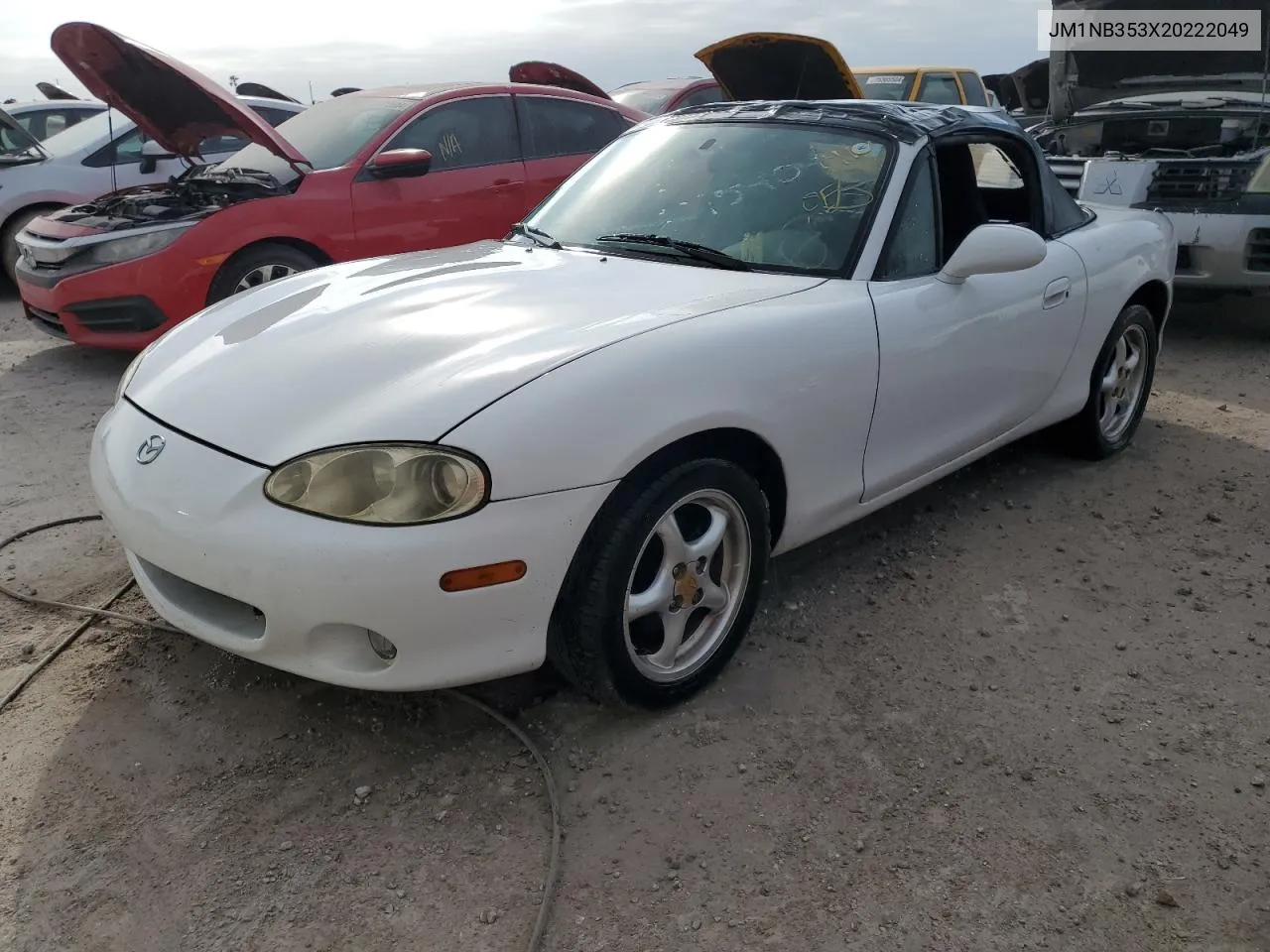 2002 Mazda Mx-5 Miata Base VIN: JM1NB353X20222049 Lot: 75404914