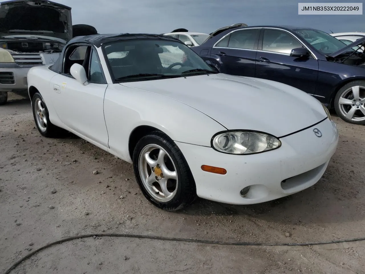 2002 Mazda Mx-5 Miata Base VIN: JM1NB353X20222049 Lot: 75404914