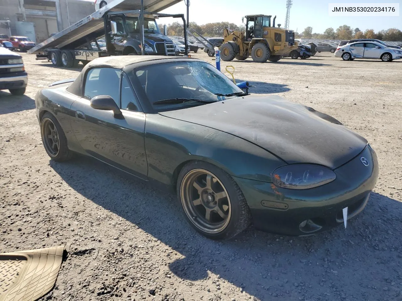 2002 Mazda Mx-5 Miata Base VIN: JM1NB353020234176 Lot: 78120654