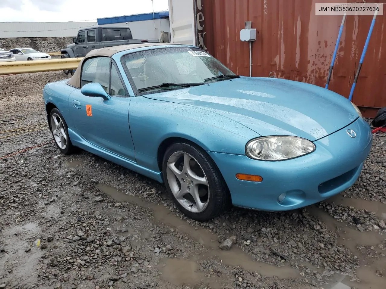 2002 Mazda Mx-5 Miata Base VIN: JM1NB353620227636 Lot: 78680154