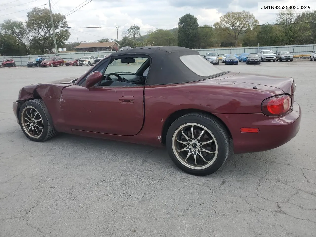 2003 Mazda Mx-5 Miata Base VIN: JM1NB353530300349 Lot: 71863314