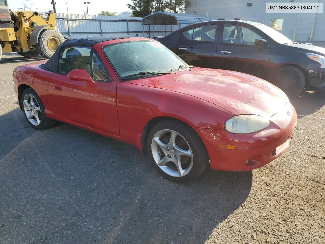 2003 Mazda Mx-5 Miata Base VIN: JM1NB353830304010 Lot: 72841474