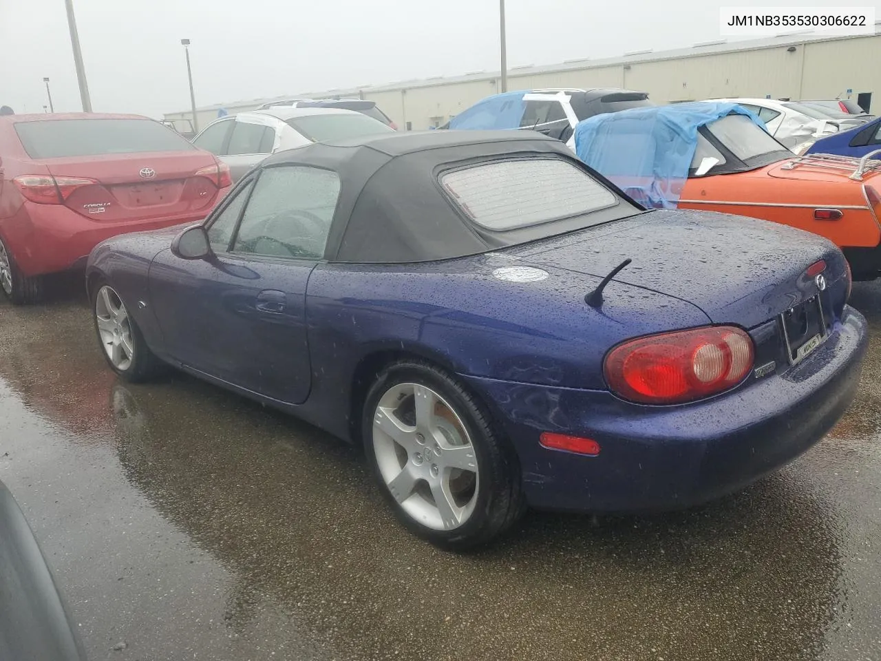 2003 Mazda Mx-5 Miata Base VIN: JM1NB353530306622 Lot: 75498984