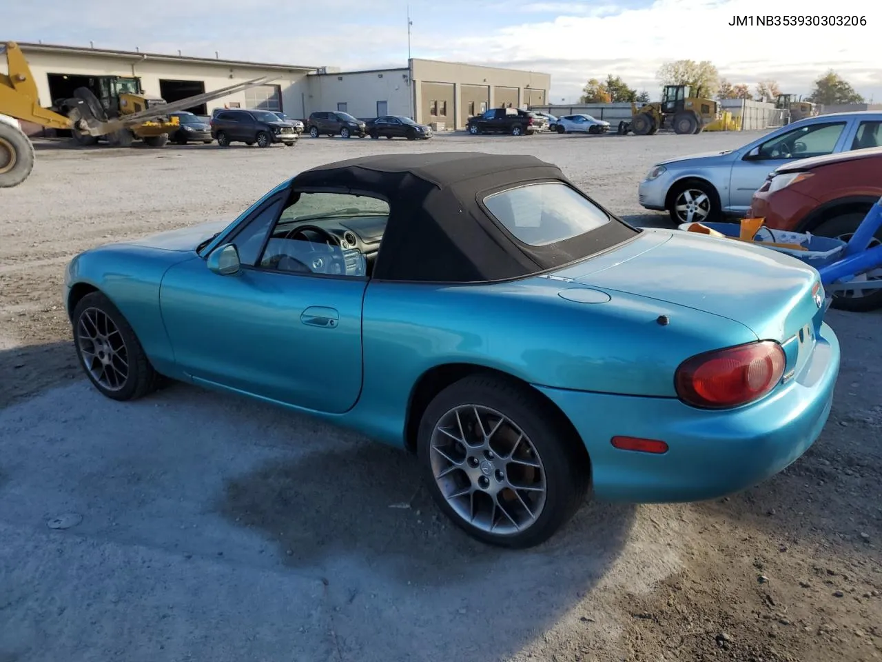 2003 Mazda Mx-5 Miata Base VIN: JM1NB353930303206 Lot: 76621094