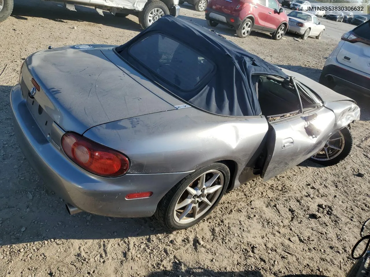 2003 Mazda Mx-5 Miata Base VIN: JM1NB353830306632 Lot: 77024844