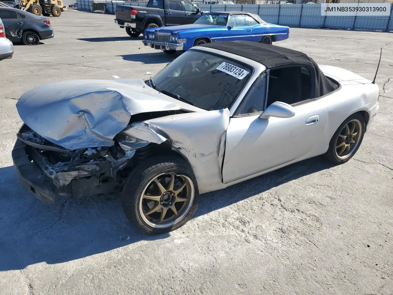 2003 Mazda Mx-5 Miata Base VIN: JM1NB353930313900 Lot: 78883124