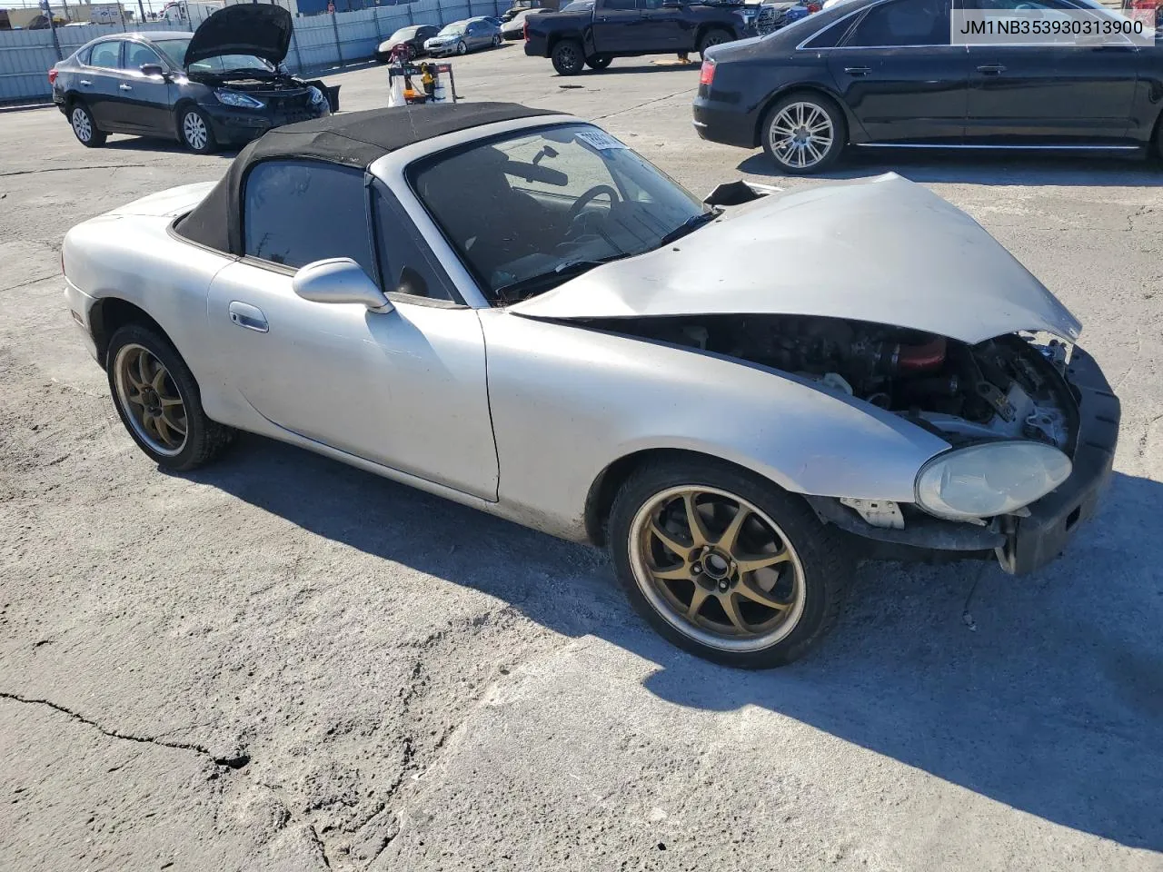 2003 Mazda Mx-5 Miata Base VIN: JM1NB353930313900 Lot: 78883124