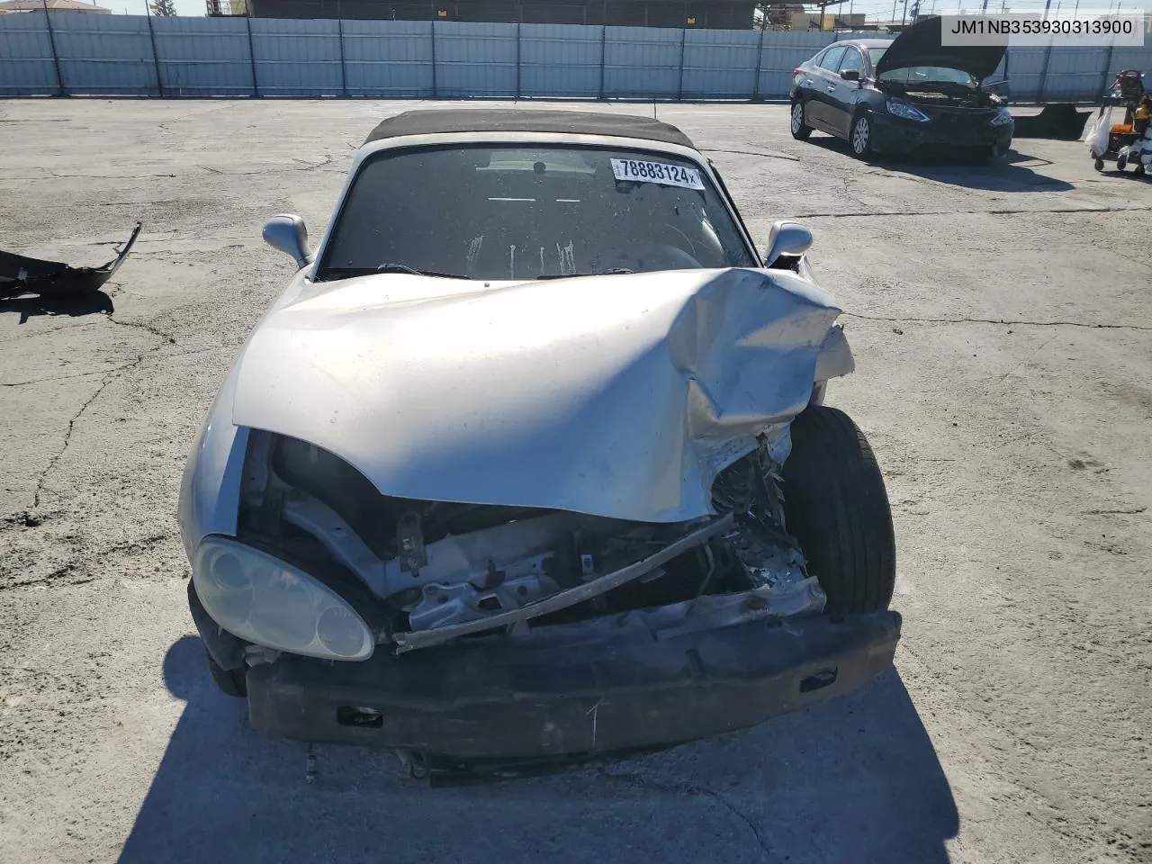 2003 Mazda Mx-5 Miata Base VIN: JM1NB353930313900 Lot: 78883124