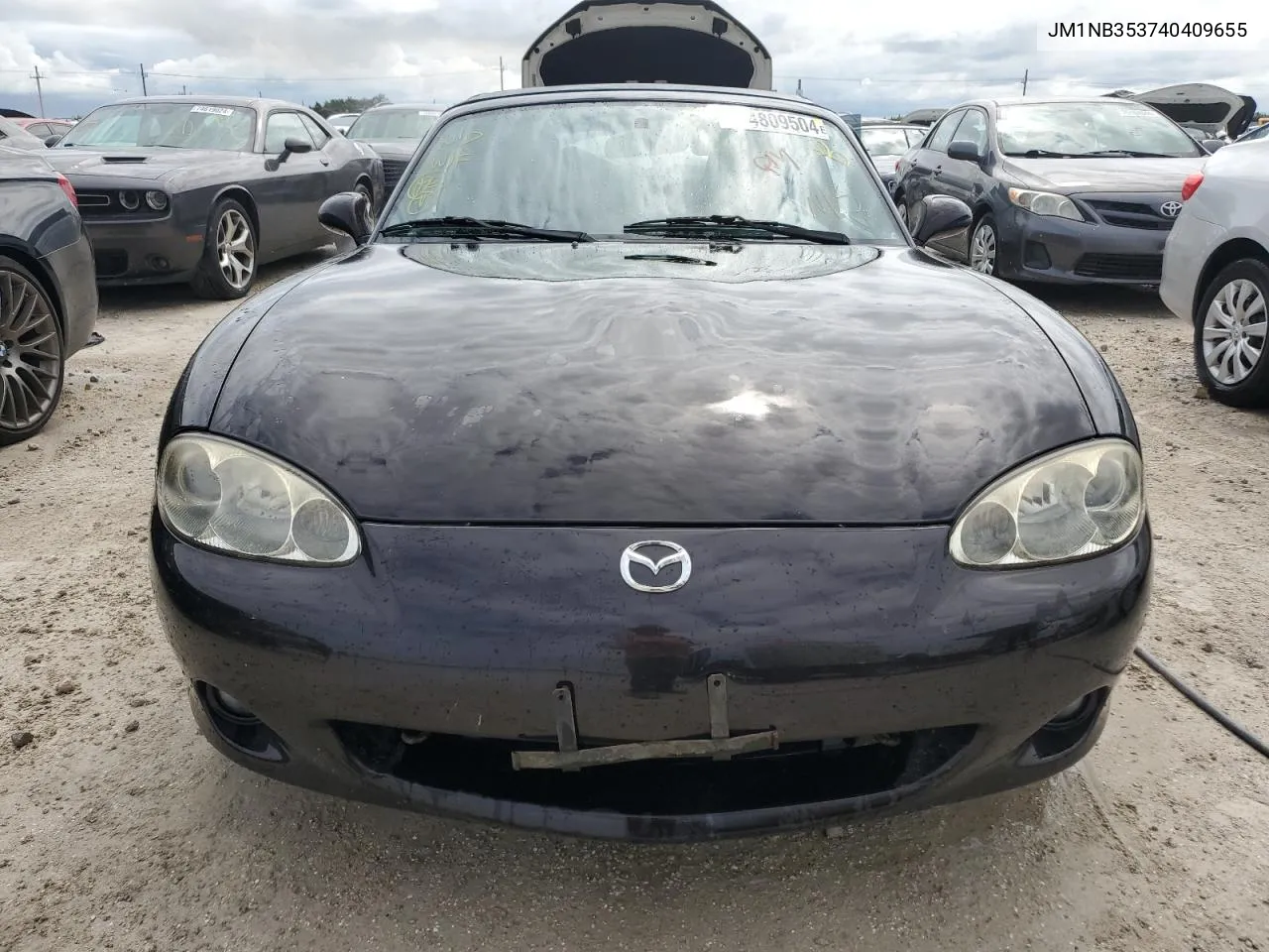 2004 Mazda Mx-5 Miata Base VIN: JM1NB353740409655 Lot: 74809504