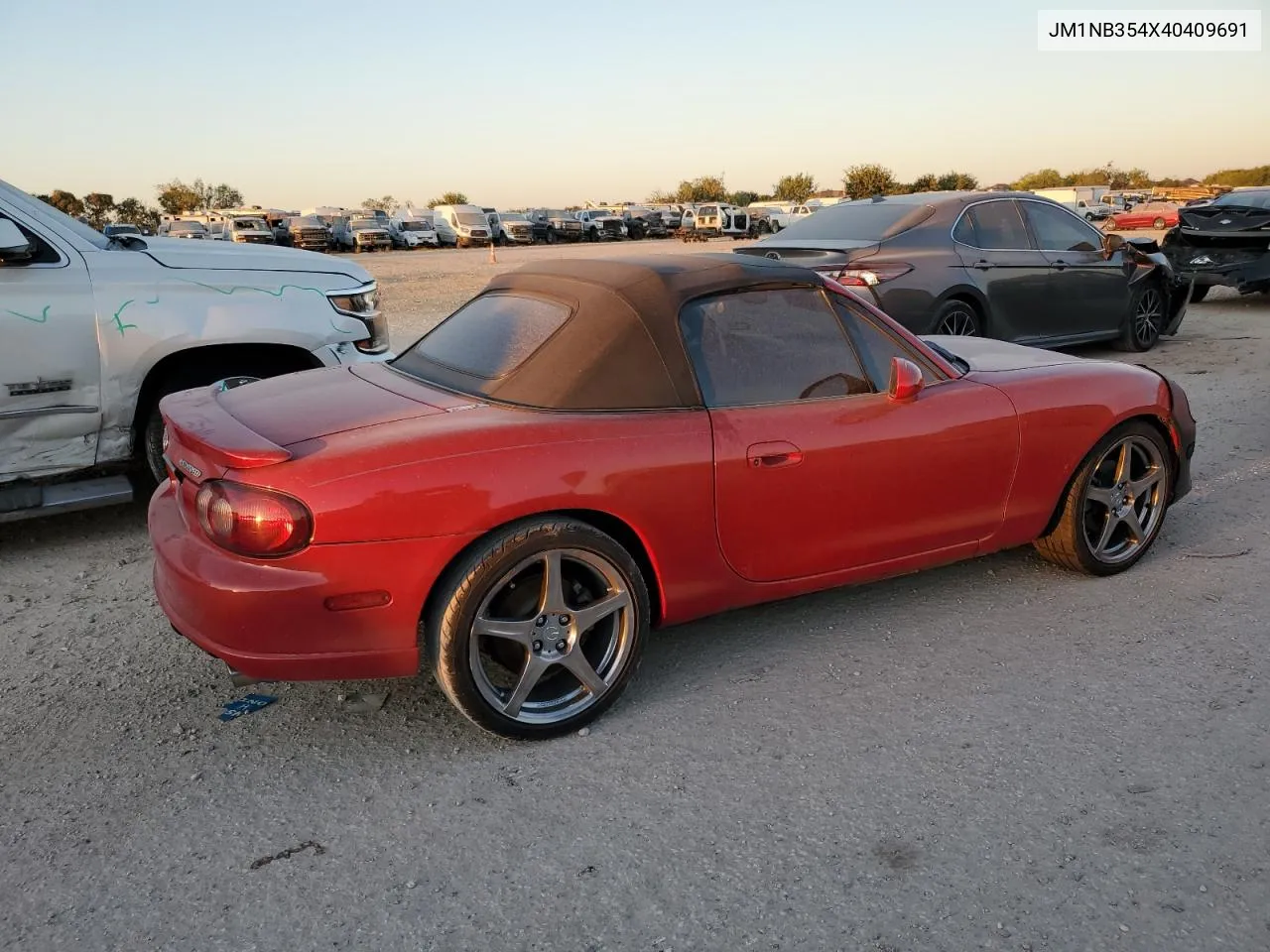 2004 Mazda Mx-5 Miata Speed VIN: JM1NB354X40409691 Lot: 76529134