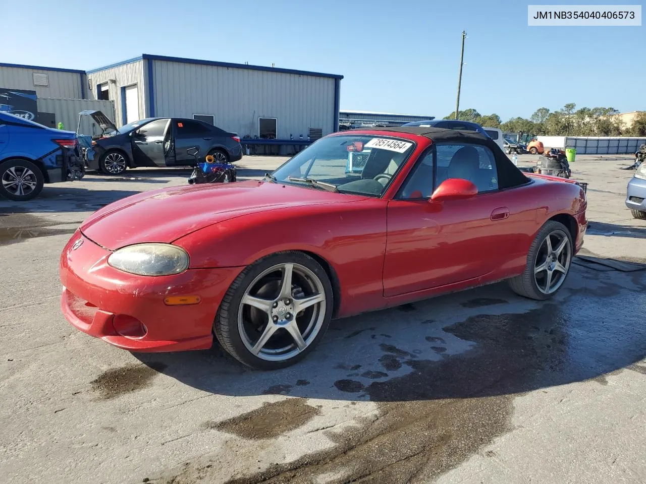 2004 Mazda Mx-5 Miata Speed VIN: JM1NB354040406573 Lot: 78514564