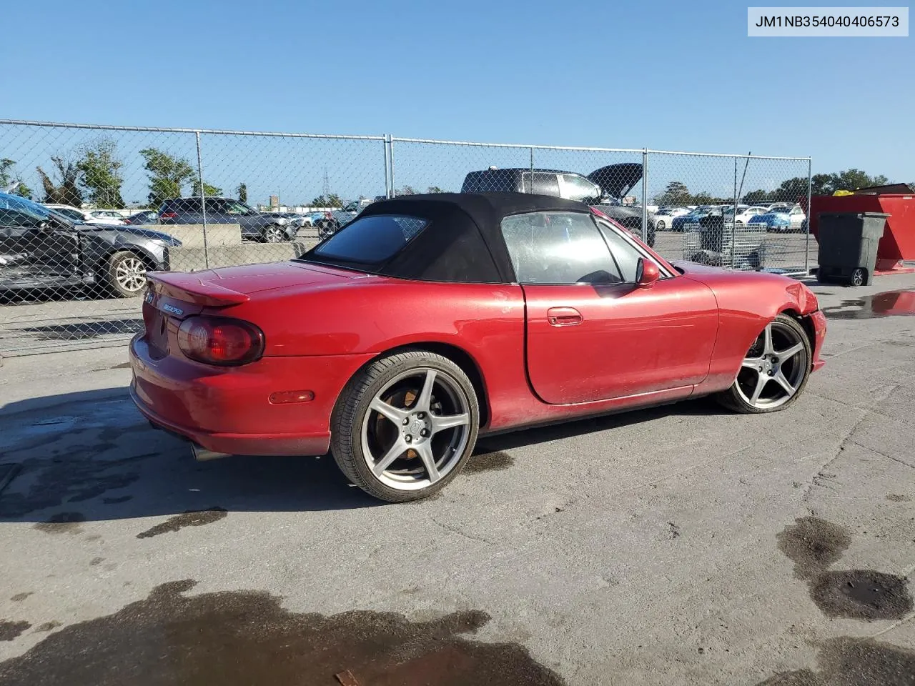 2004 Mazda Mx-5 Miata Speed VIN: JM1NB354040406573 Lot: 78514564