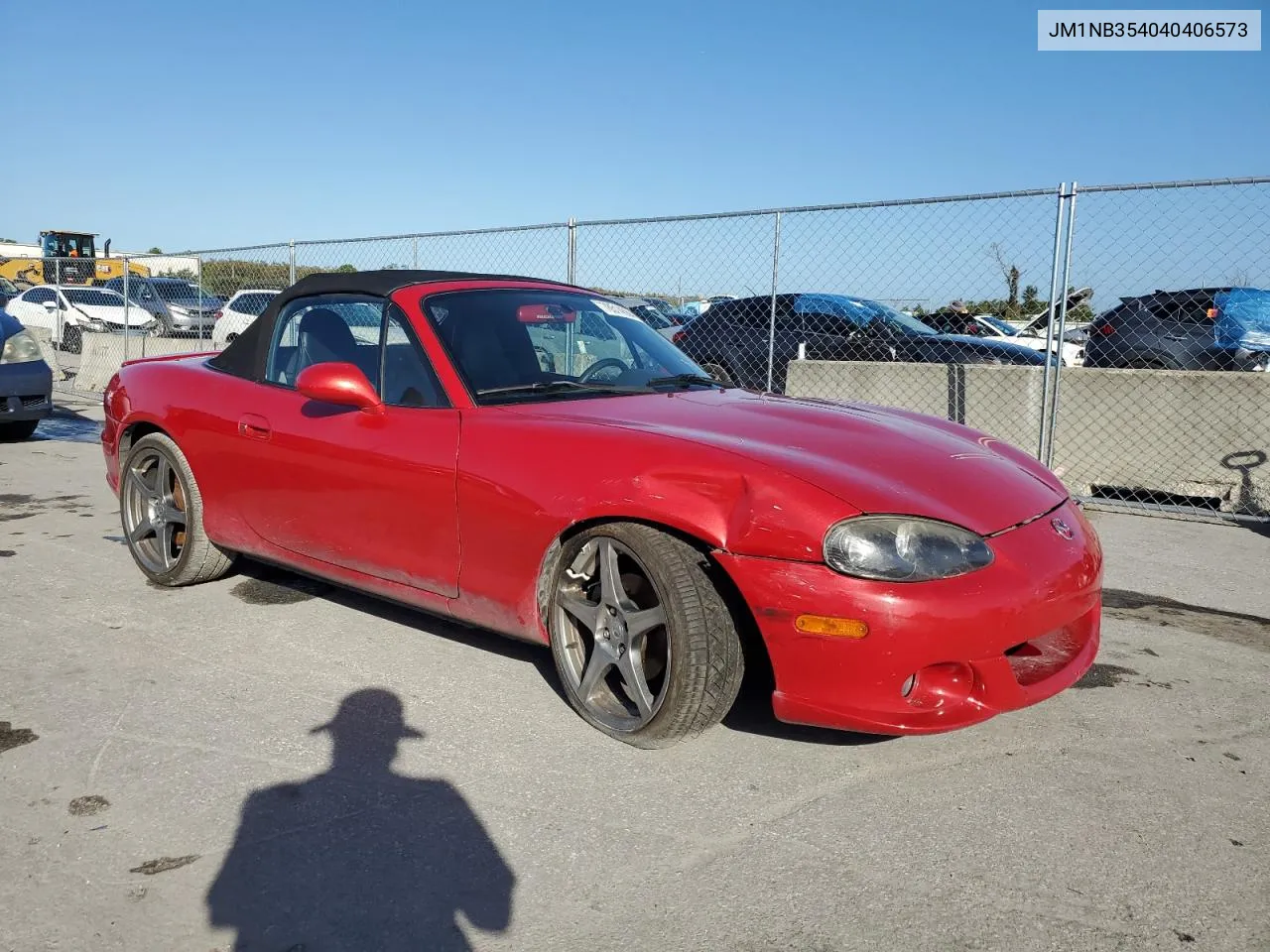 2004 Mazda Mx-5 Miata Speed VIN: JM1NB354040406573 Lot: 78514564