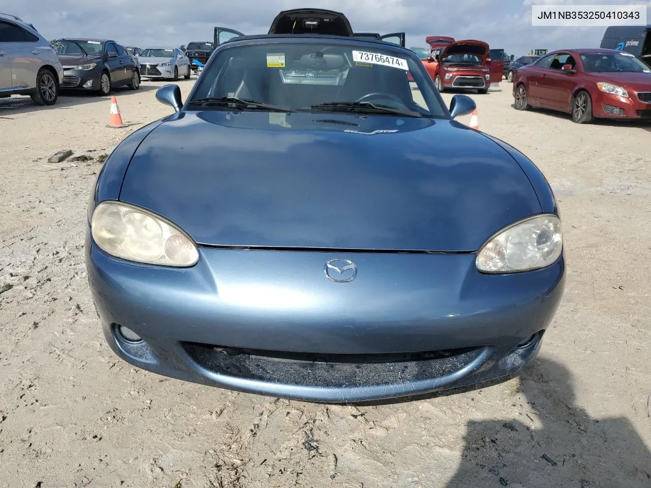 2005 Mazda Mx-5 Miata Base VIN: JM1NB353250410343 Lot: 73766474