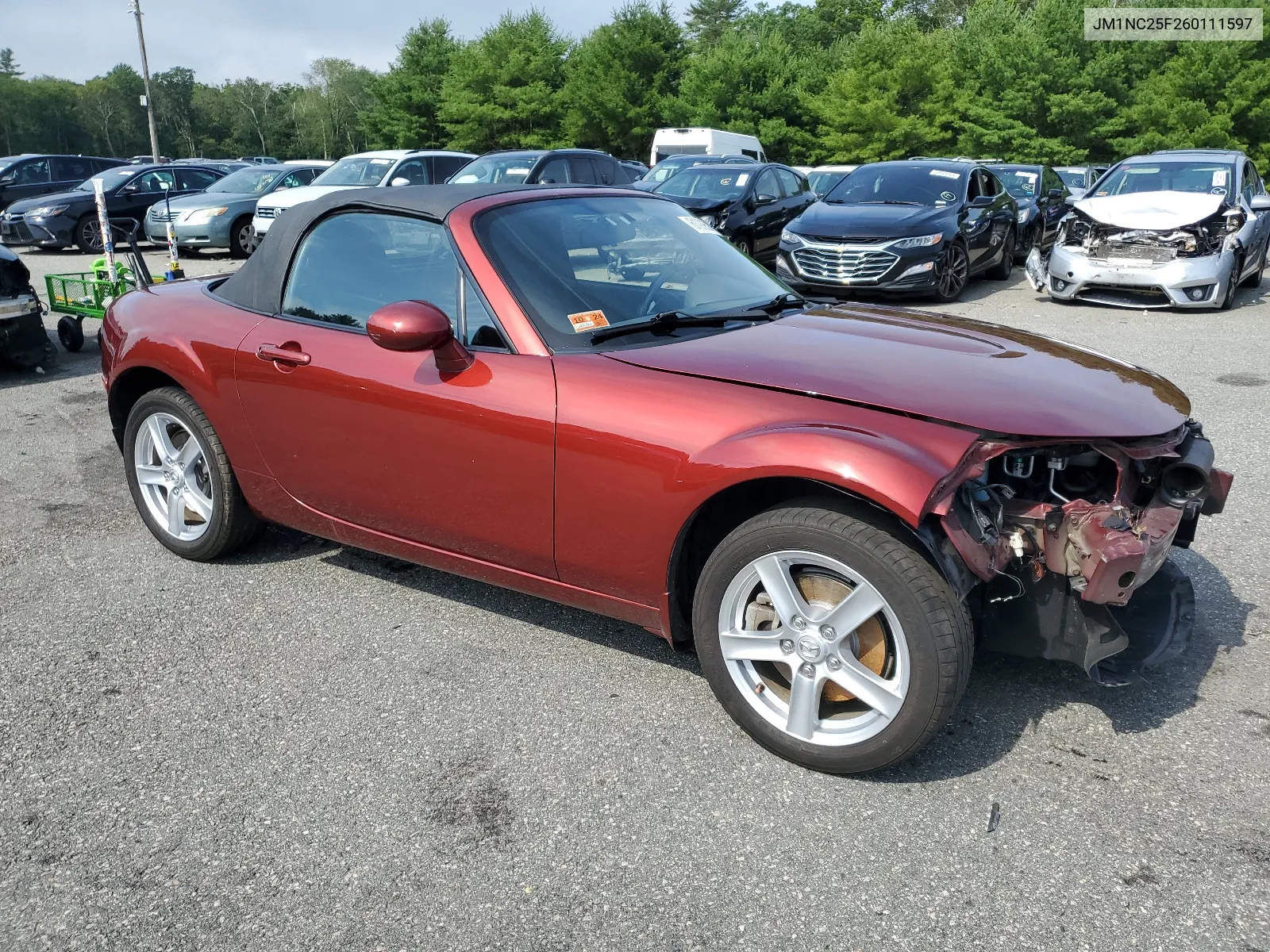 JM1NC25F260111597 2006 Mazda Mx-5 Miata