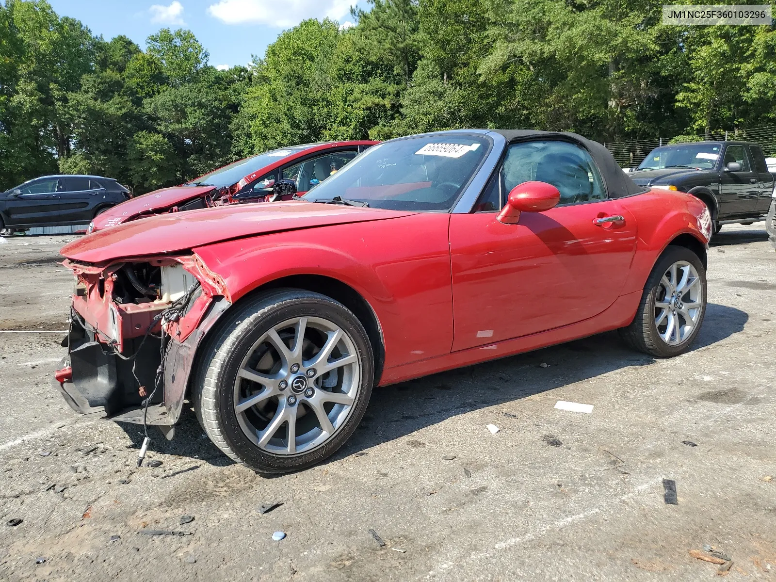 JM1NC25F360103296 2006 Mazda Mx-5 Miata