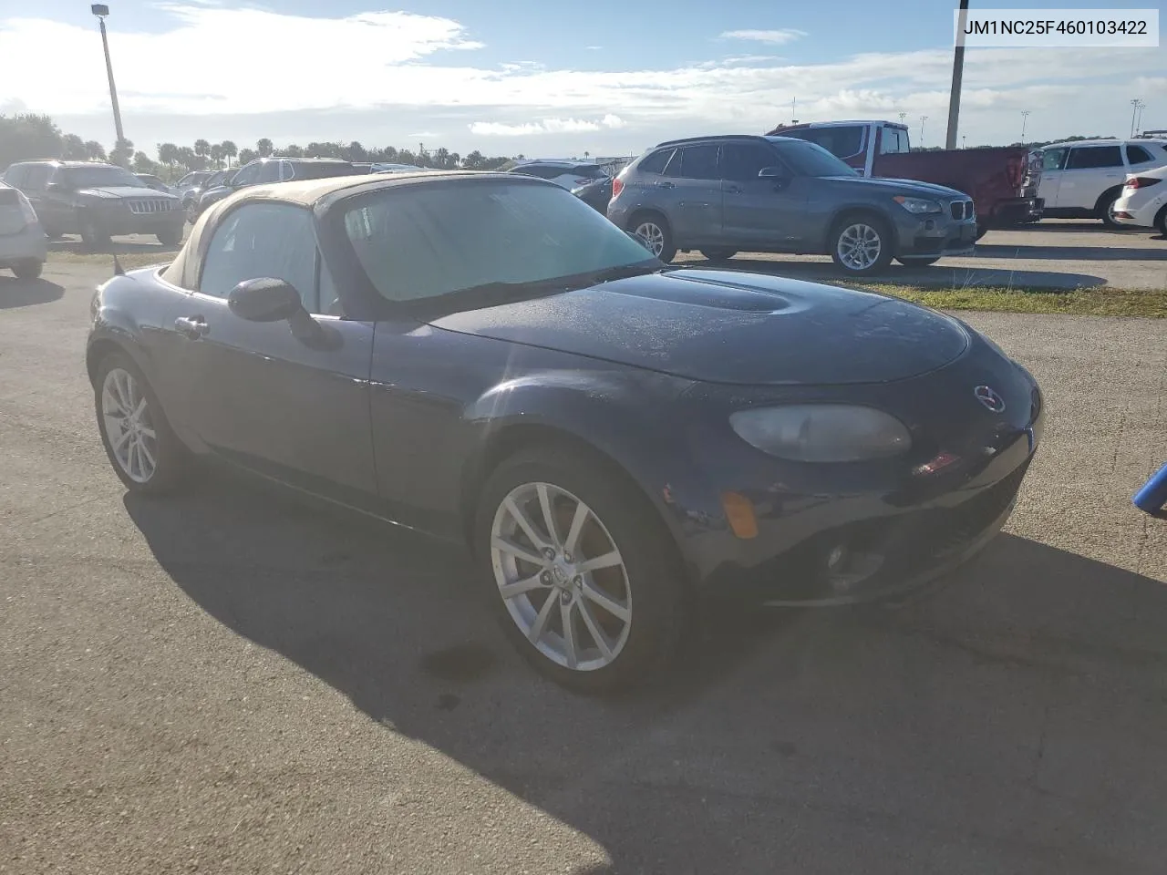 2006 Mazda Mx-5 Miata VIN: JM1NC25F460103422 Lot: 74029814