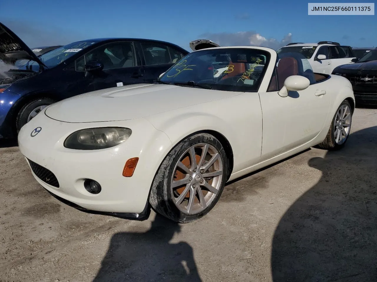 JM1NC25F660111375 2006 Mazda Mx-5 Miata