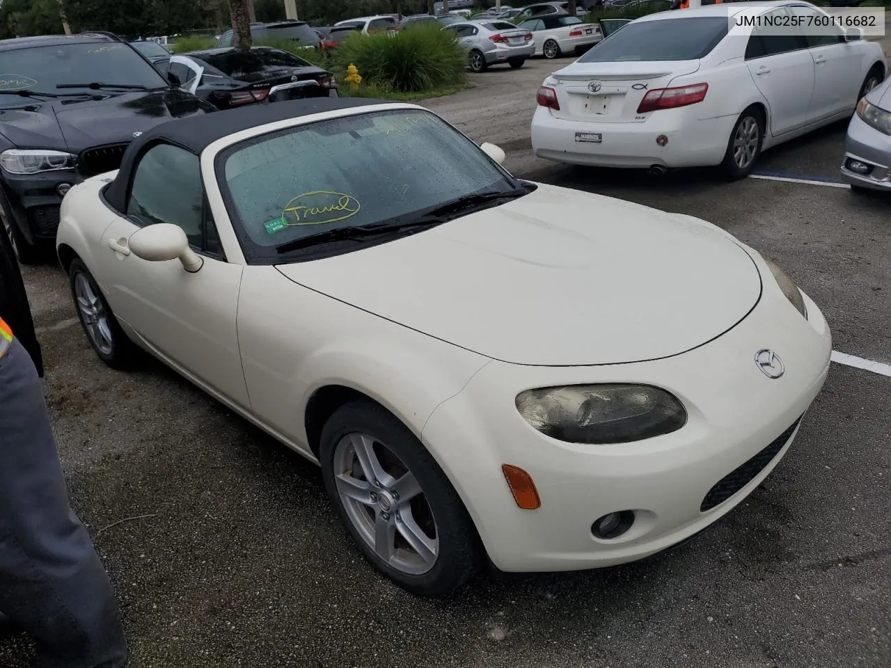 2006 Mazda Mx-5 Miata VIN: JM1NC25F760116682 Lot: 74572414