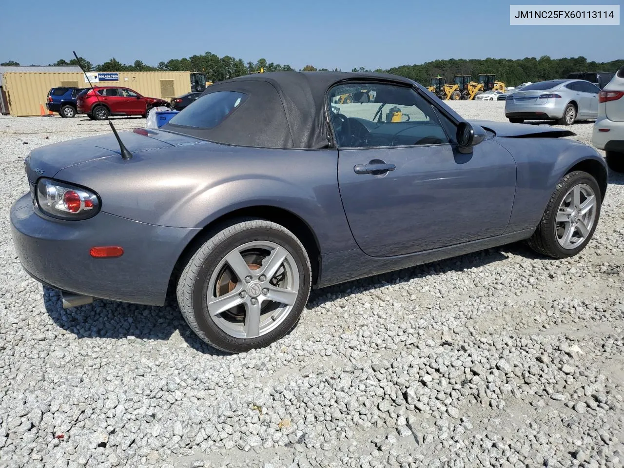 2006 Mazda Mx-5 Miata VIN: JM1NC25FX60113114 Lot: 74755344