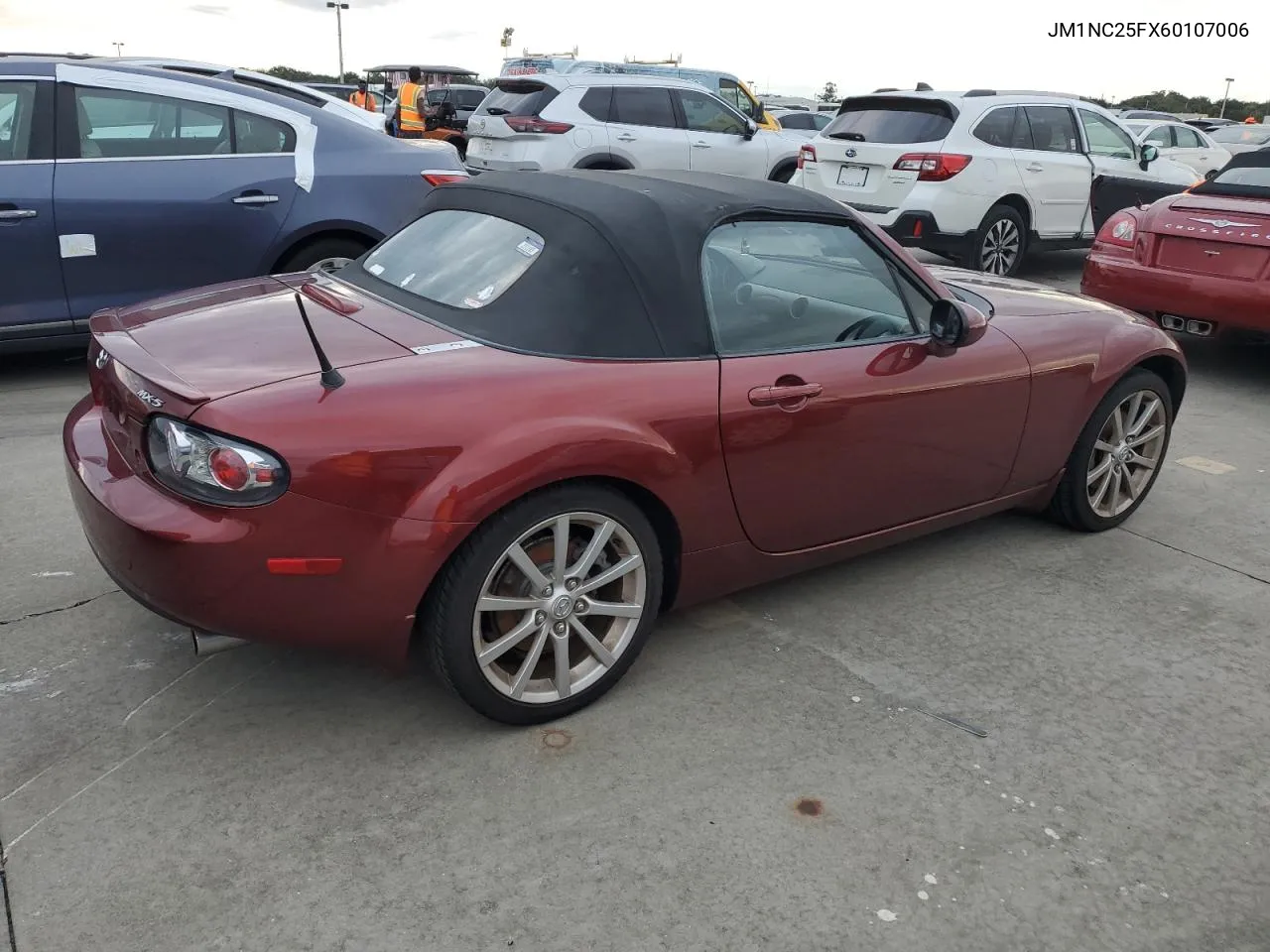 2006 Mazda Mx-5 Miata VIN: JM1NC25FX60107006 Lot: 74759194