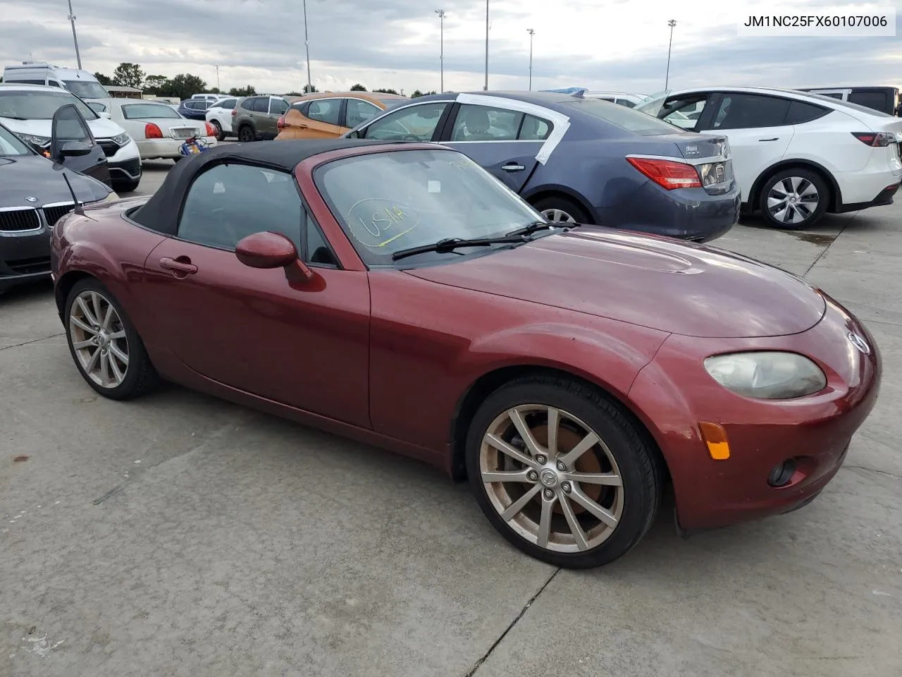 2006 Mazda Mx-5 Miata VIN: JM1NC25FX60107006 Lot: 74759194