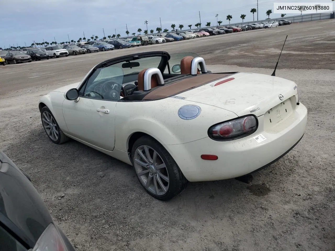 2006 Mazda Mx-5 Miata VIN: JM1NC25F760113880 Lot: 74919244