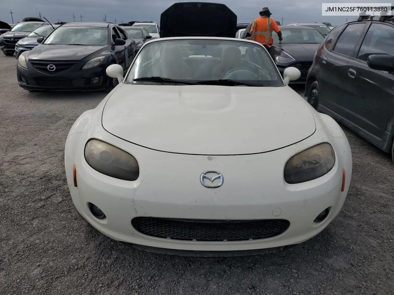 2006 Mazda Mx-5 Miata VIN: JM1NC25F760113880 Lot: 74919244