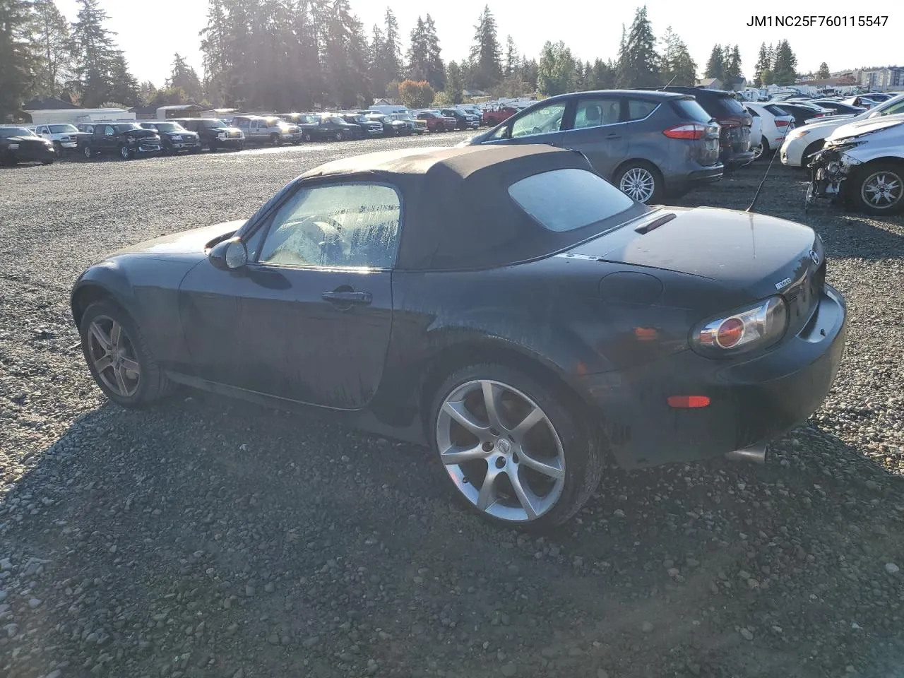 2006 Mazda Mx-5 Miata VIN: JM1NC25F760115547 Lot: 76110114