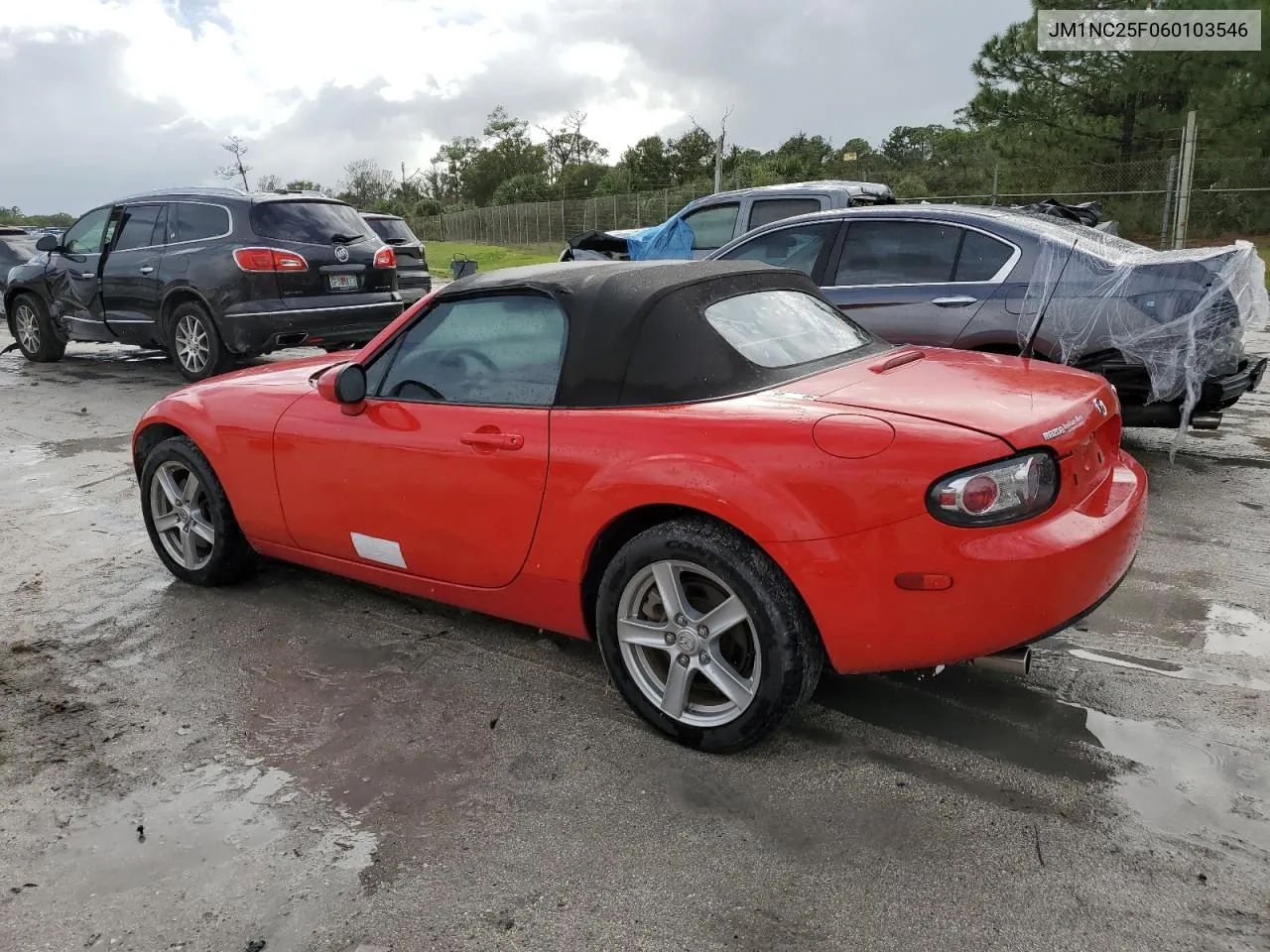 2006 Mazda Mx-5 Miata VIN: JM1NC25F060103546 Lot: 76898404