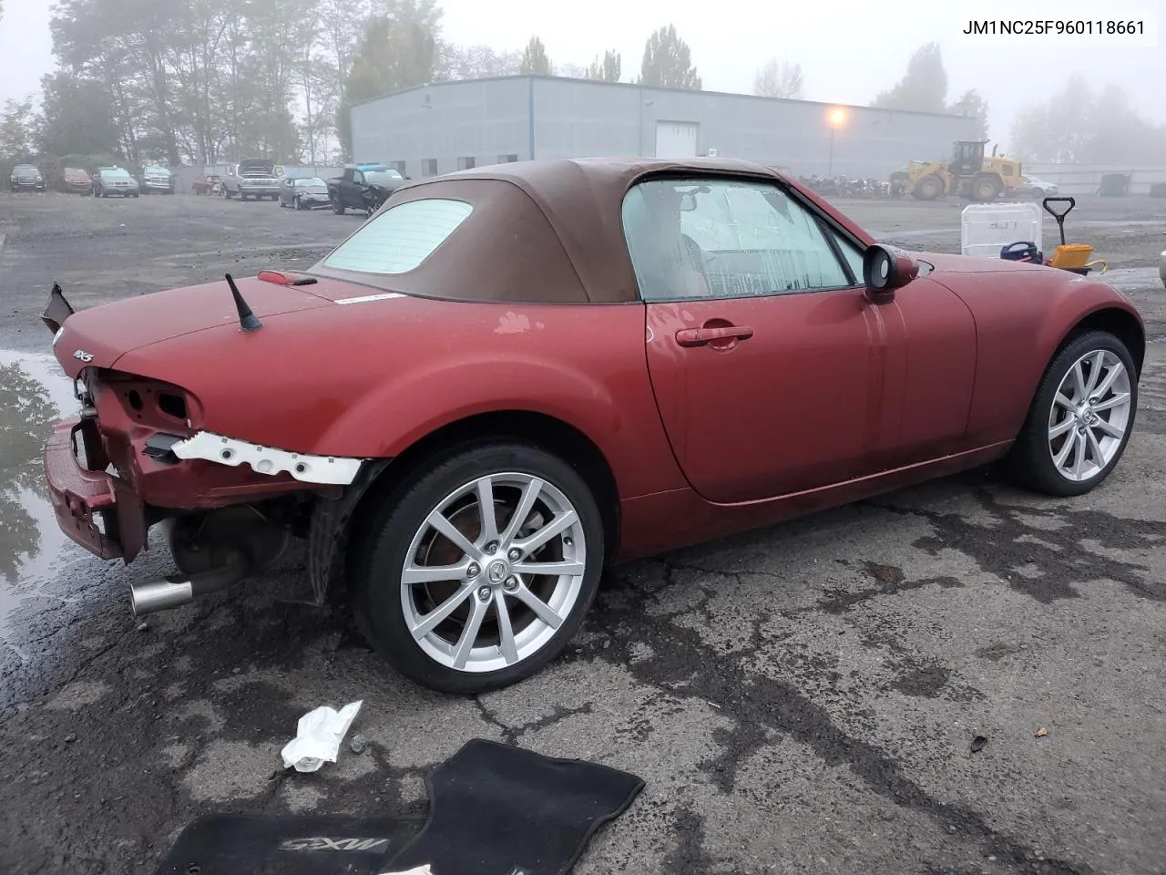 2006 Mazda Mx-5 Miata VIN: JM1NC25F960118661 Lot: 76939594