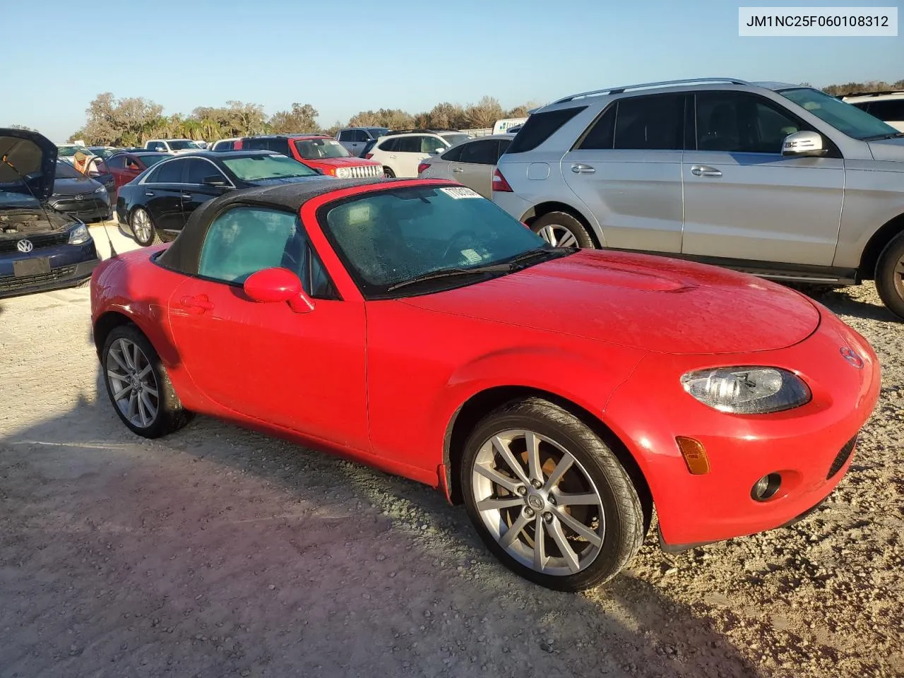 2006 Mazda Mx-5 Miata VIN: JM1NC25F060108312 Lot: 77031264