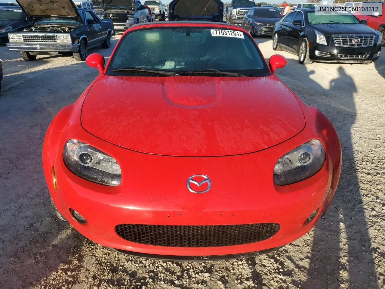 2006 Mazda Mx-5 Miata VIN: JM1NC25F060108312 Lot: 77031264