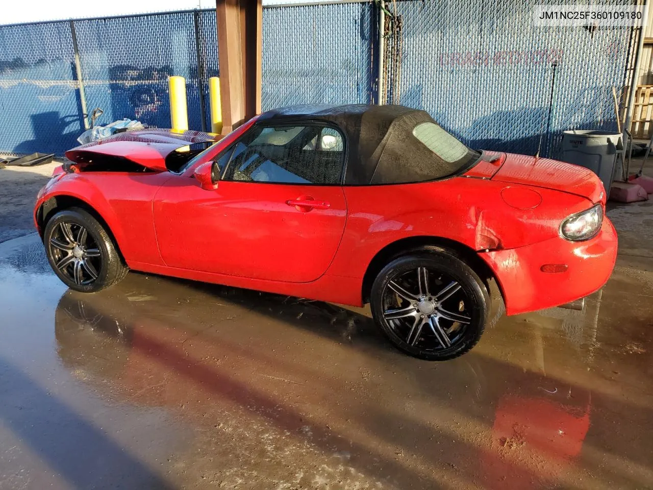 2006 Mazda Mx-5 Miata VIN: JM1NC25F360109180 Lot: 77128334