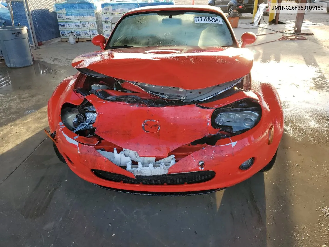 2006 Mazda Mx-5 Miata VIN: JM1NC25F360109180 Lot: 77128334