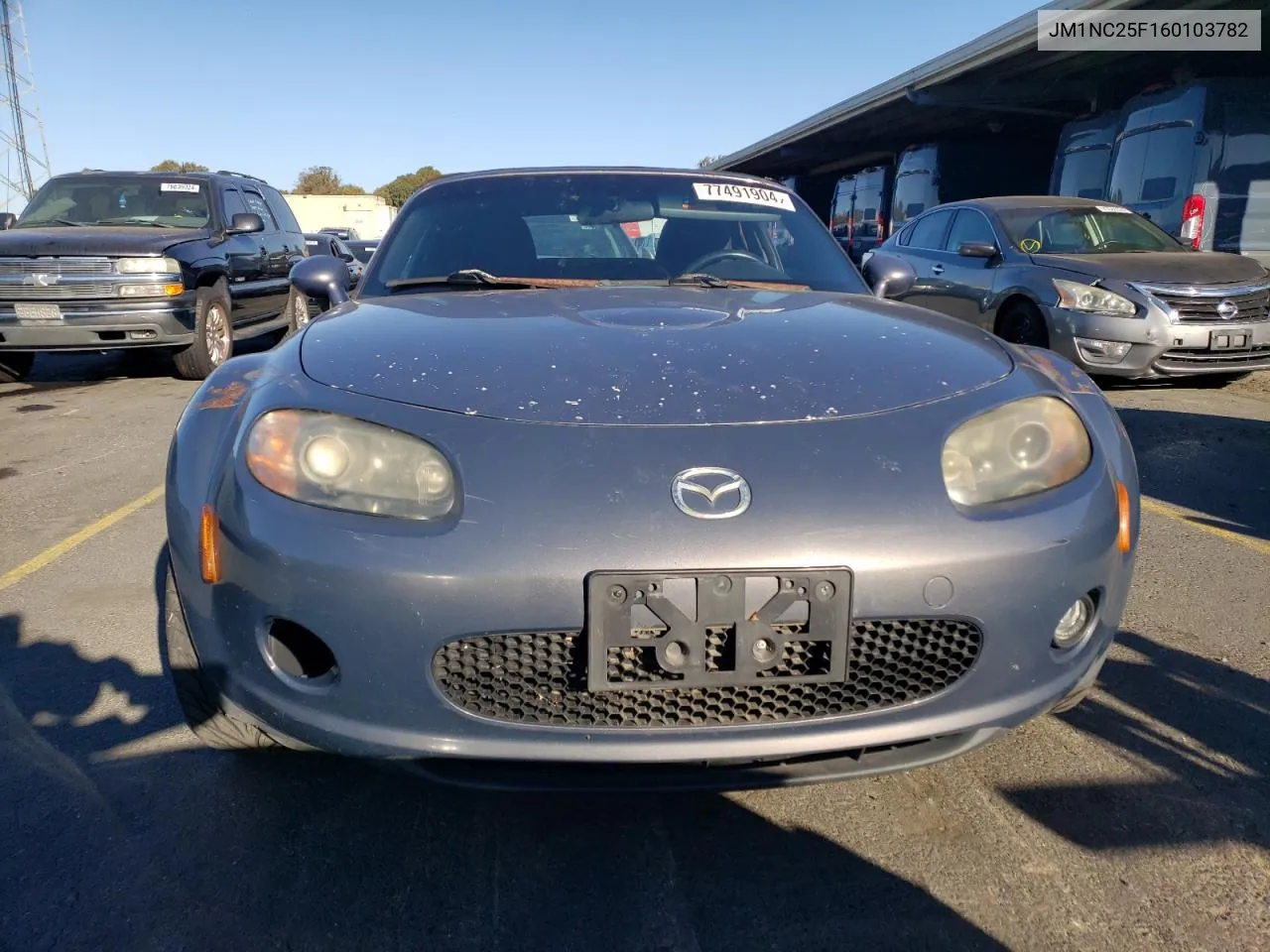 2006 Mazda Mx-5 Miata VIN: JM1NC25F160103782 Lot: 77491904