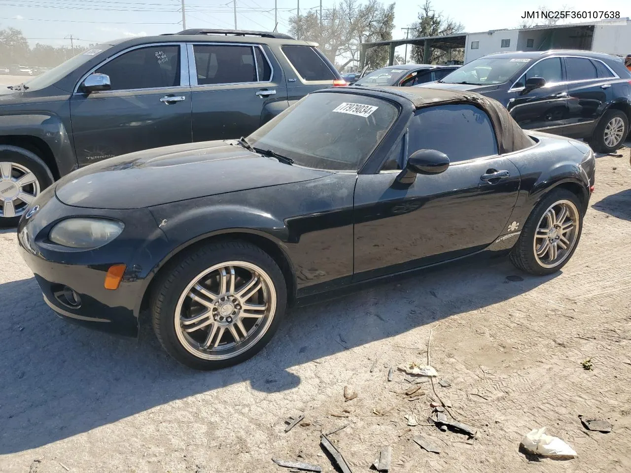 2006 Mazda Mx-5 Miata VIN: JM1NC25F360107638 Lot: 77979034