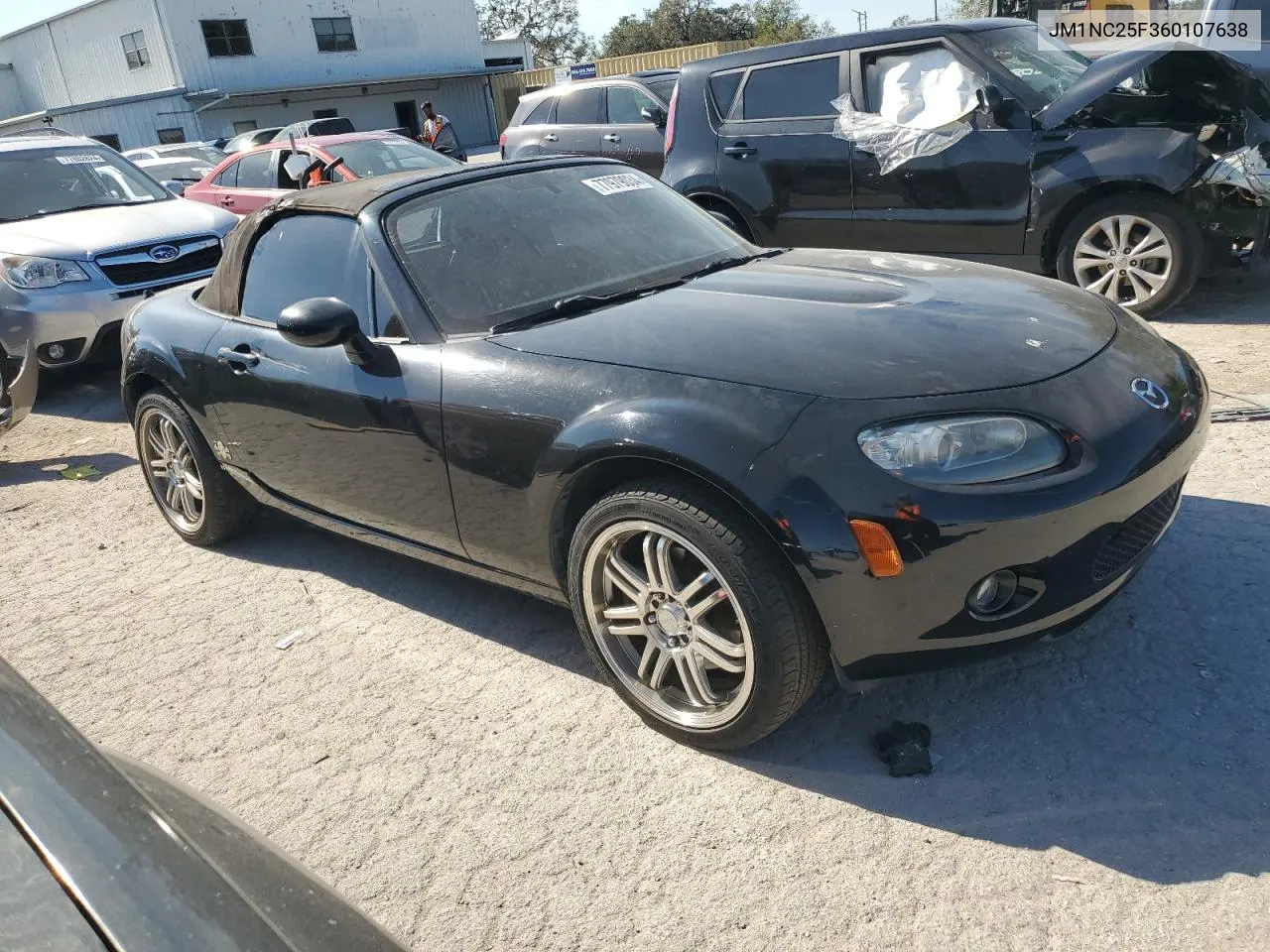 2006 Mazda Mx-5 Miata VIN: JM1NC25F360107638 Lot: 77979034