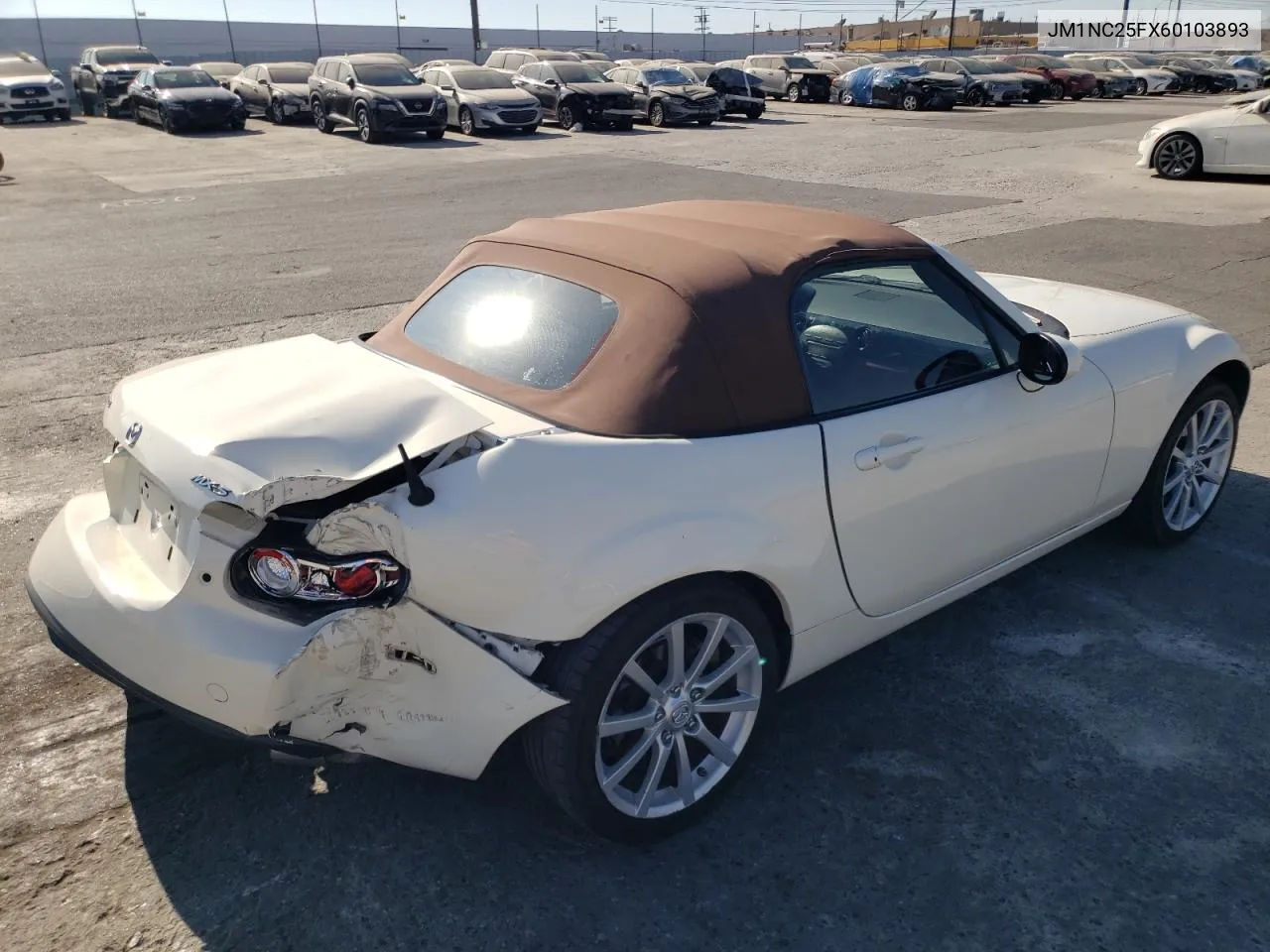 2006 Mazda Mx-5 Miata VIN: JM1NC25FX60103893 Lot: 78038584