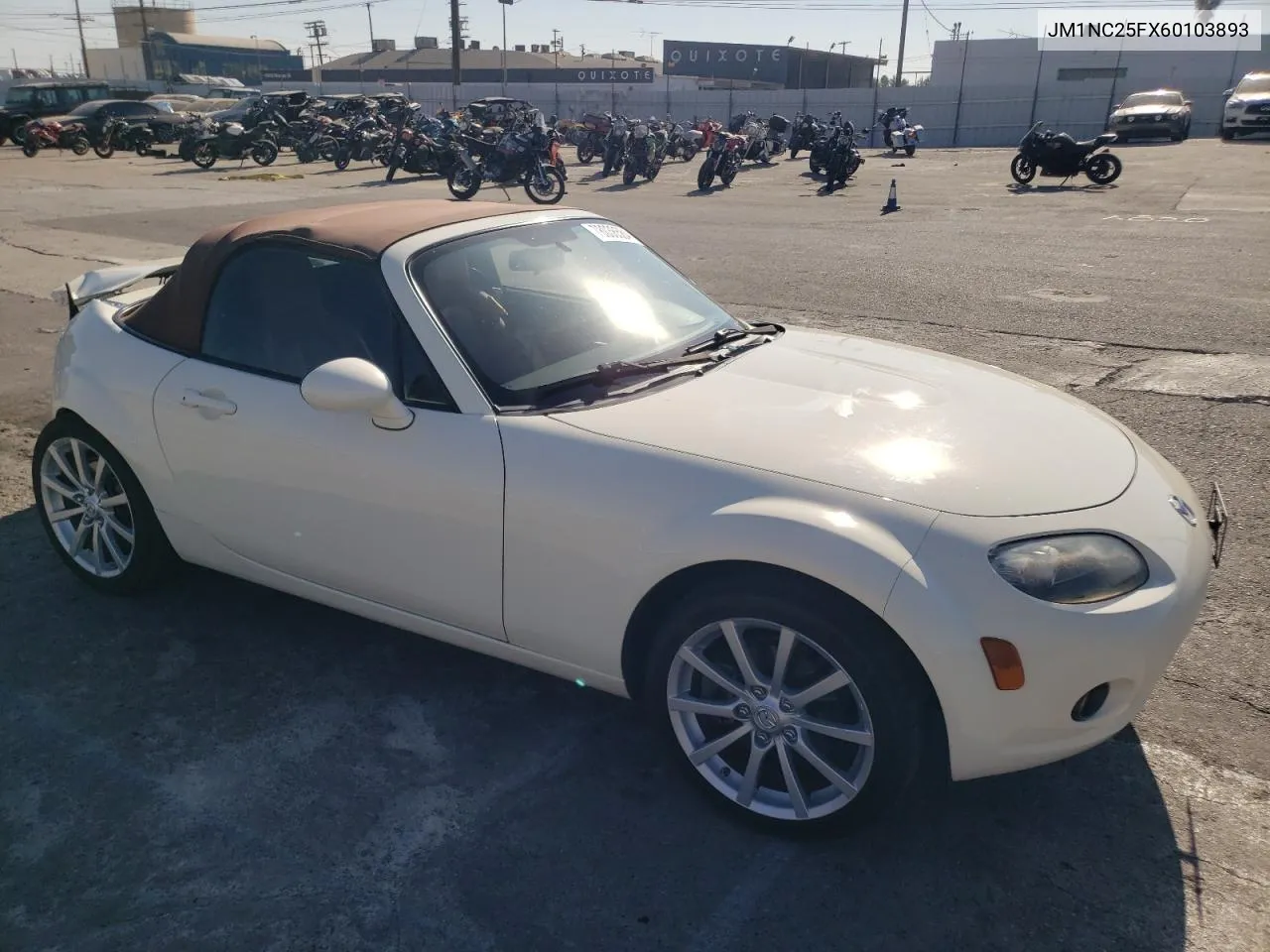 2006 Mazda Mx-5 Miata VIN: JM1NC25FX60103893 Lot: 78038584