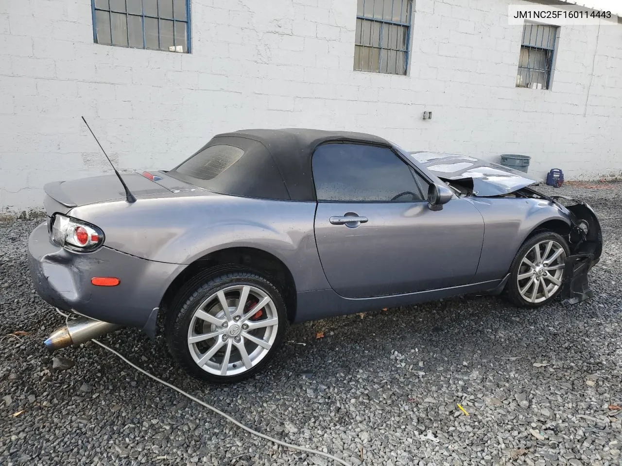 2006 Mazda Mx-5 Miata VIN: JM1NC25F160114443 Lot: 78993844