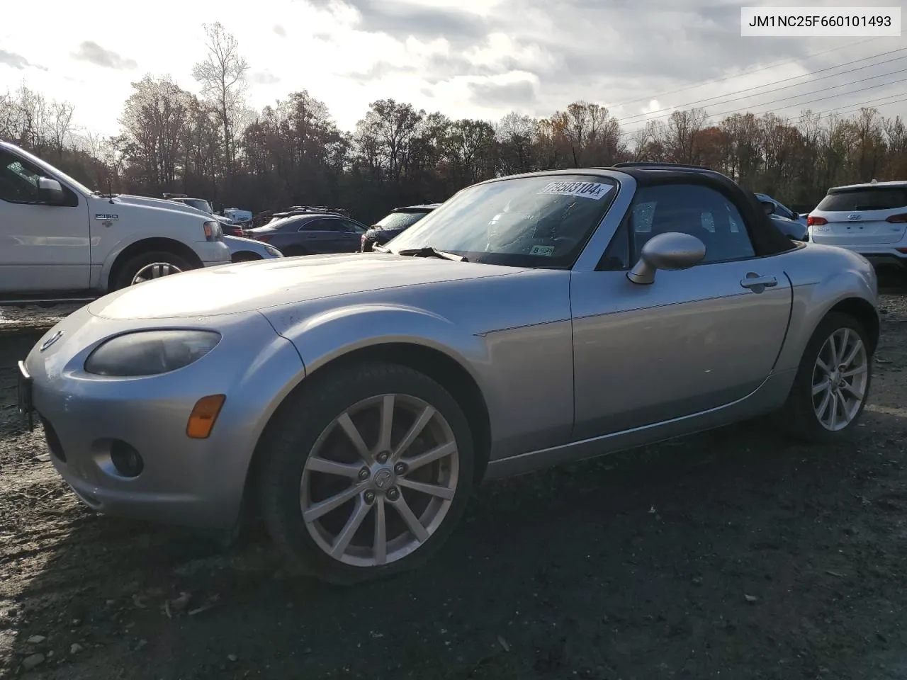 2006 Mazda Mx-5 Miata VIN: JM1NC25F660101493 Lot: 79503104