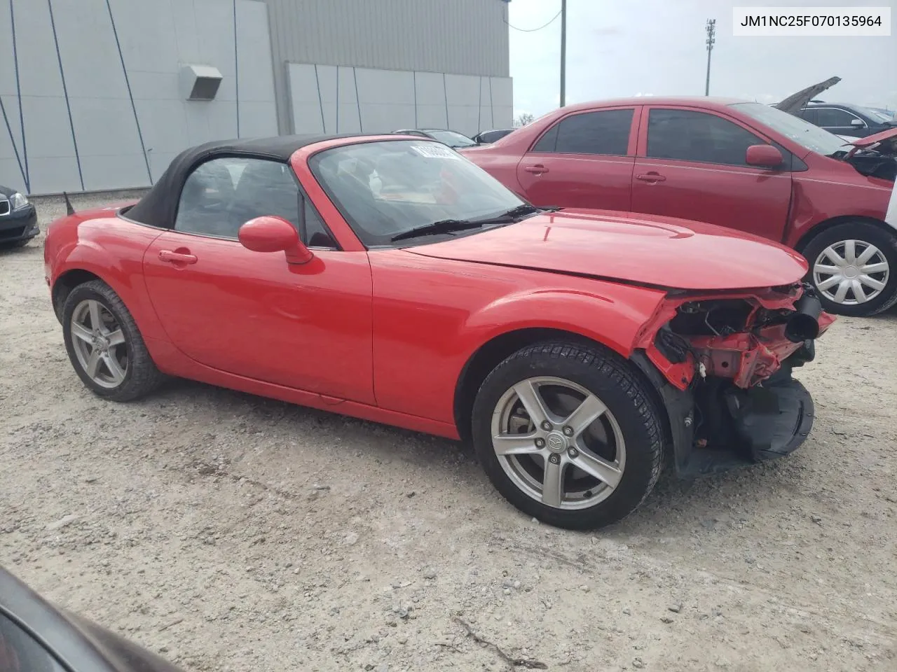 2007 Mazda Mx-5 Miata VIN: JM1NC25F070135964 Lot: 71086044