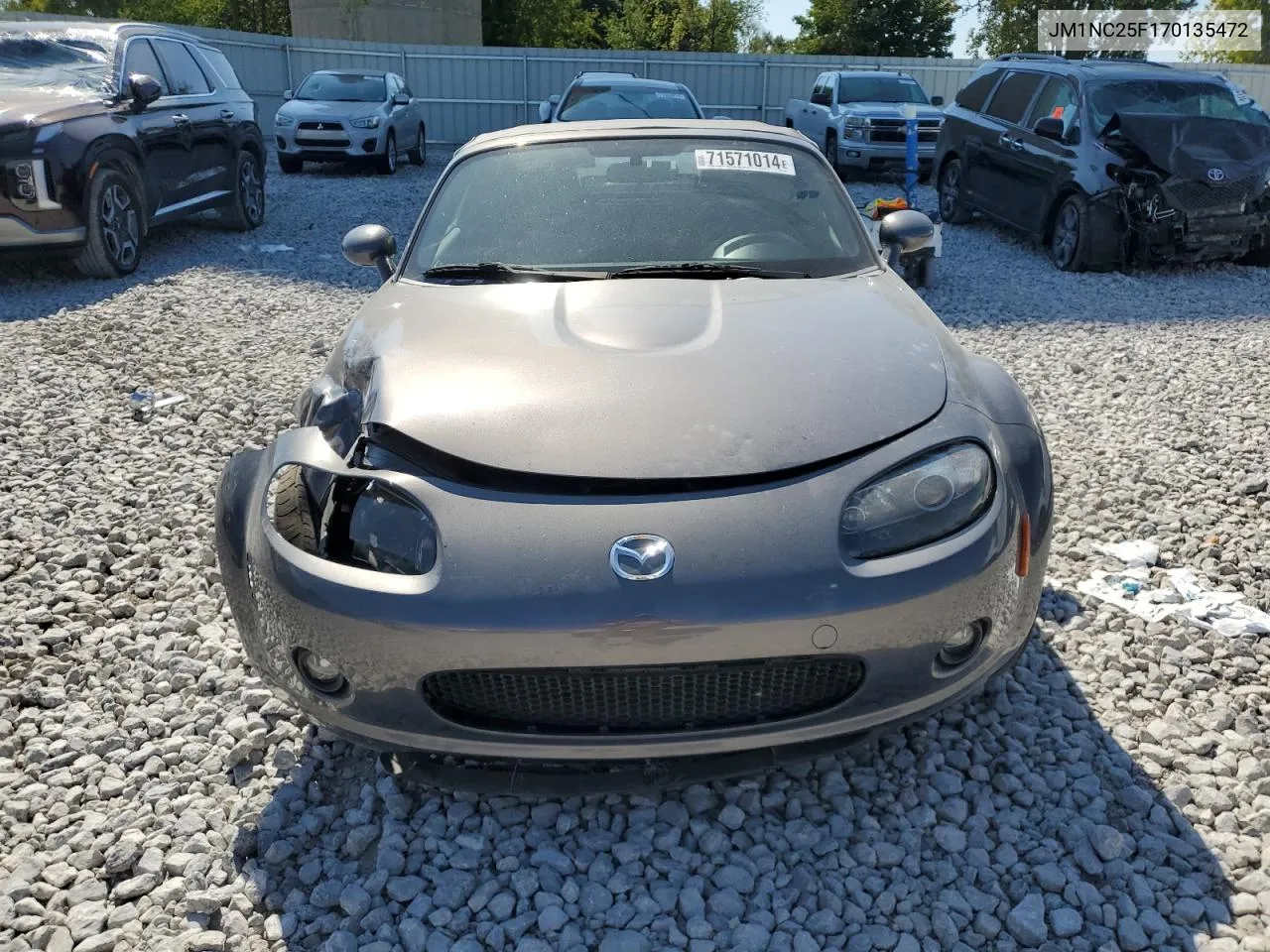 2007 Mazda Mx-5 Miata VIN: JM1NC25F170135472 Lot: 71571014