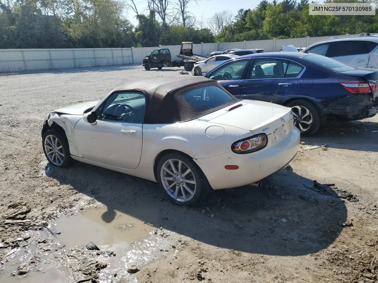 2007 Mazda Mx-5 Miata VIN: JM1NC25F570130985 Lot: 71939234