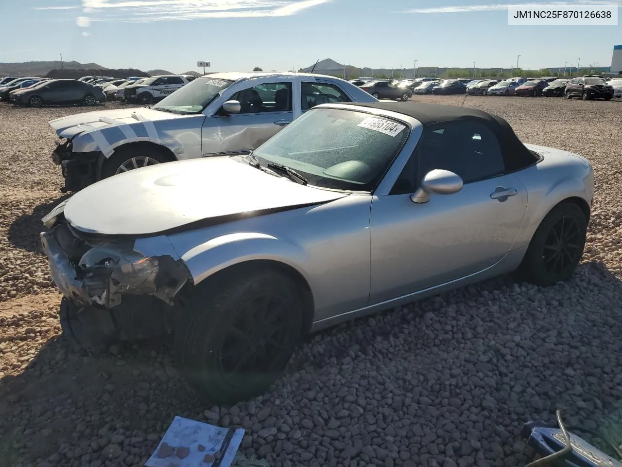 JM1NC25F870126638 2007 Mazda Mx-5 Miata