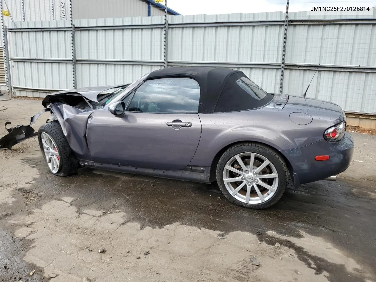 2007 Mazda Mx-5 Miata VIN: JM1NC25F270126814 Lot: 72007184