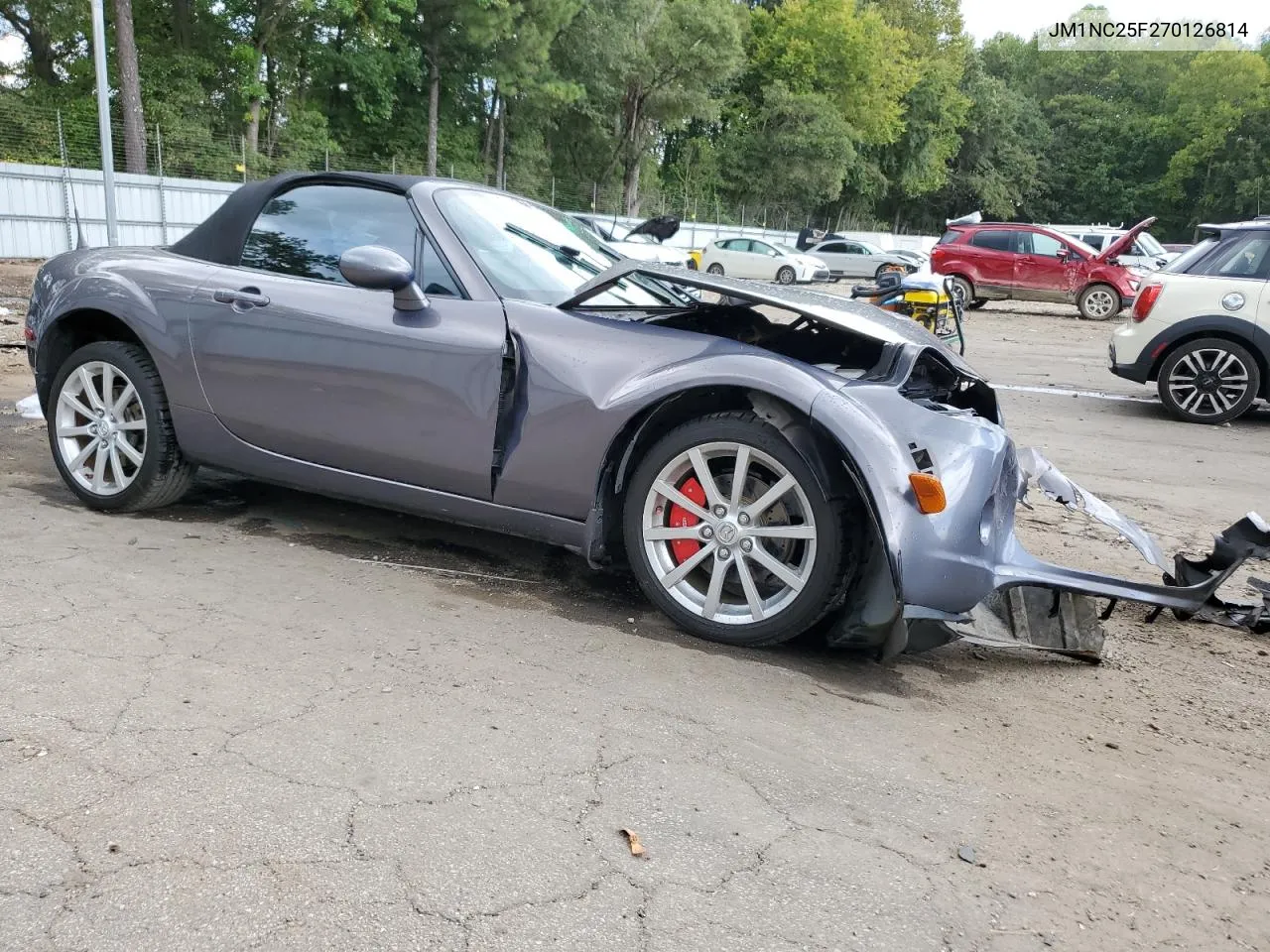 JM1NC25F270126814 2007 Mazda Mx-5 Miata