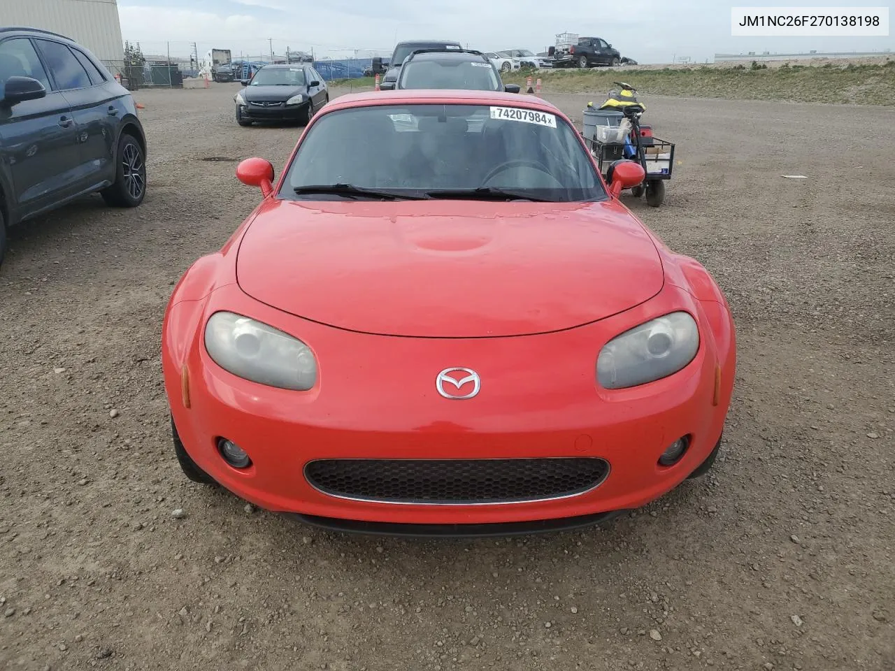 2007 Mazda Mx-5 Miata VIN: JM1NC26F270138198 Lot: 74207984