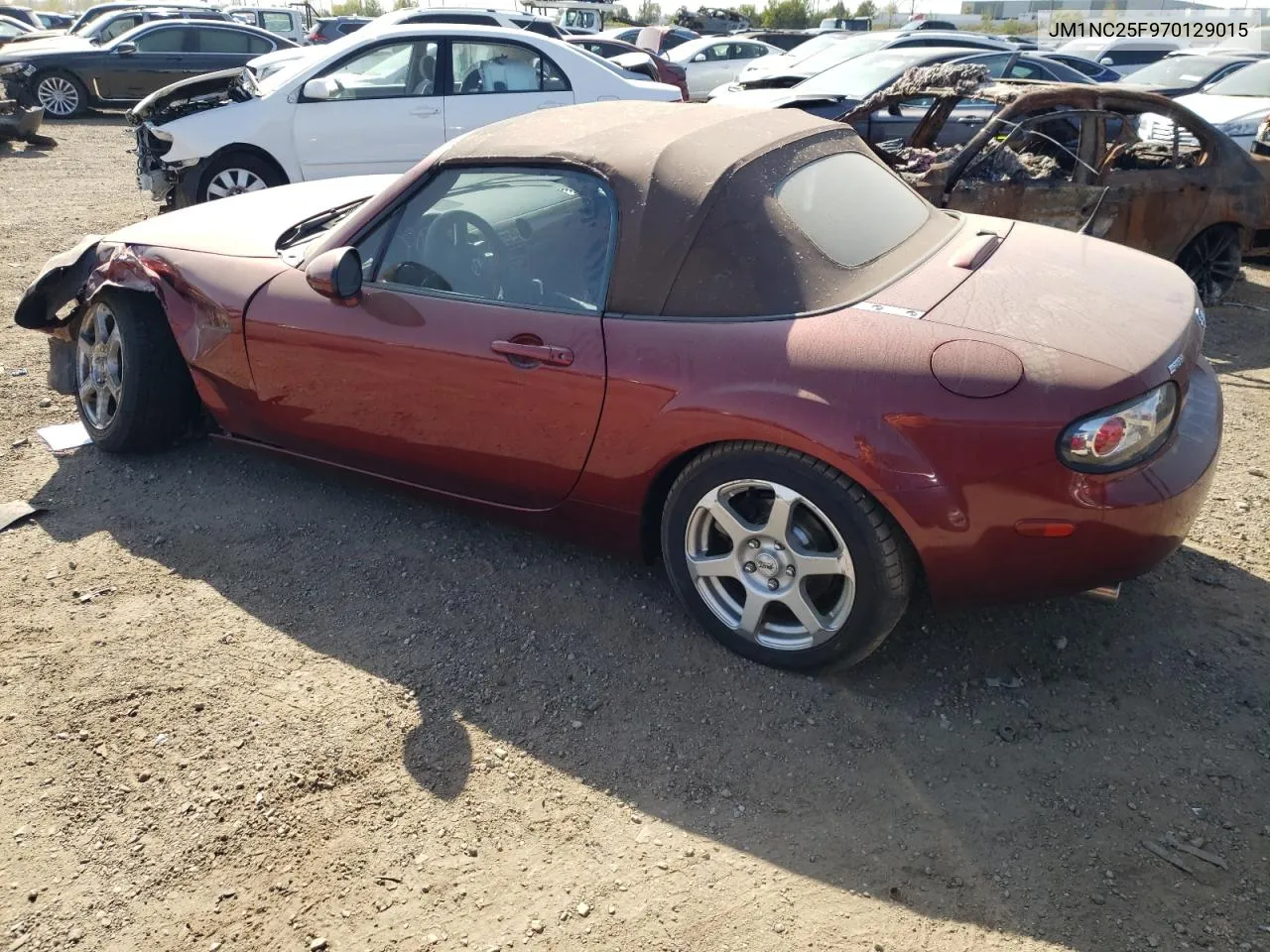 2007 Mazda Mx-5 Miata VIN: JM1NC25F970129015 Lot: 74529674